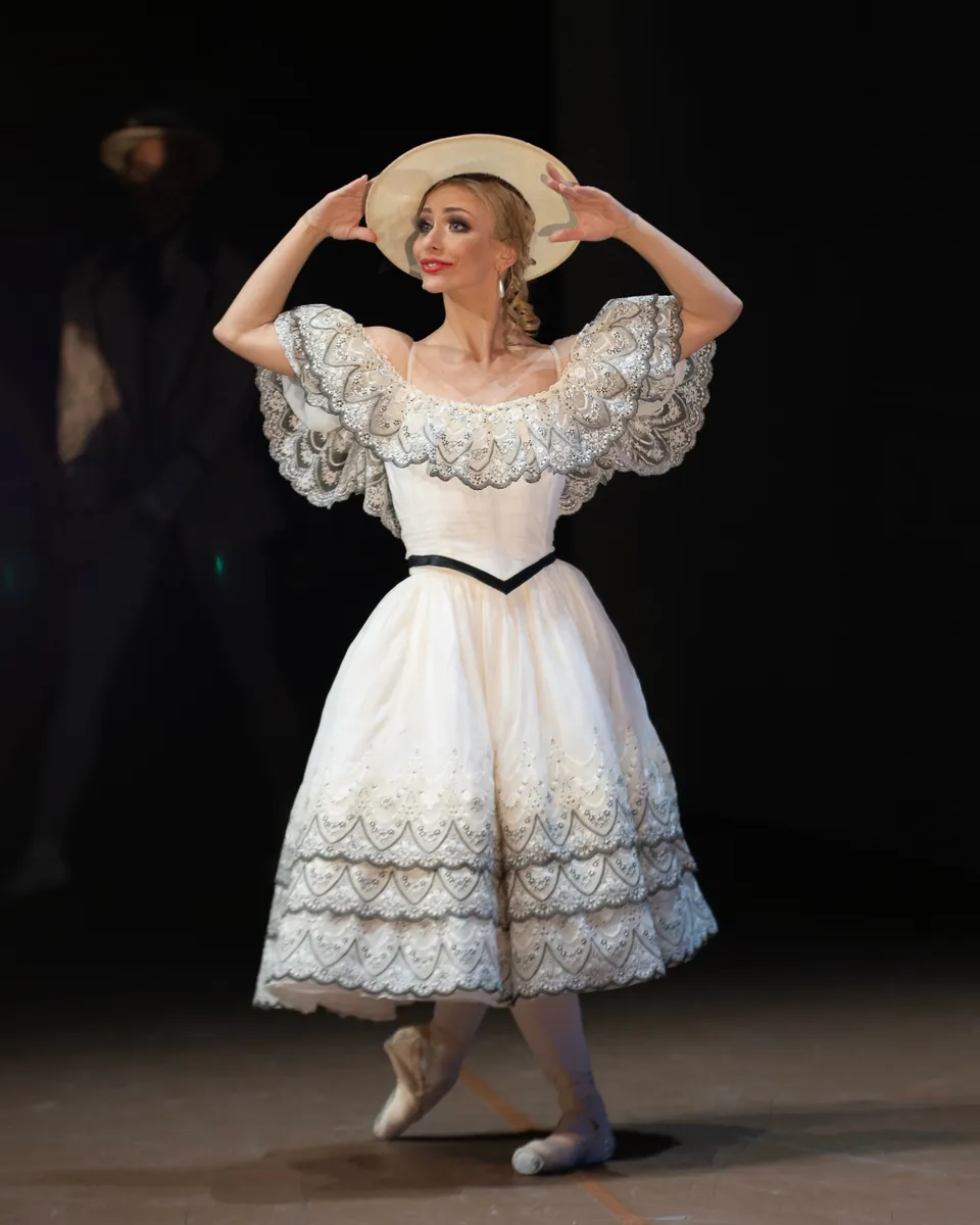 Aleksandra Liashenko in a character role
